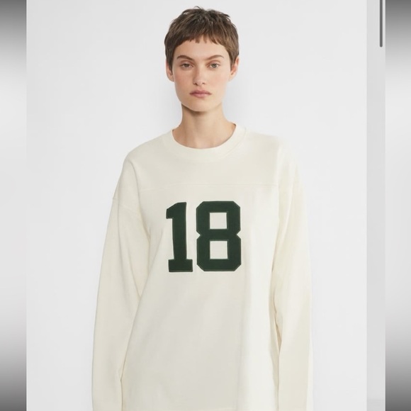 Aritzia Mighty Cotton Ramos Long Sleeve Medium - Picture 2 of 7